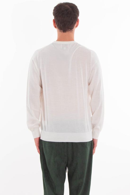 25FW 세인트바쓰 스웨터 REGE013 TEX0001 10 White - MC2 SAINT BARTH