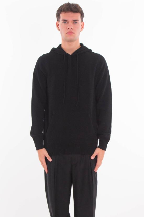 25FW 세인트바쓰 후드 티셔츠 MAH0002 00037I 00 Black