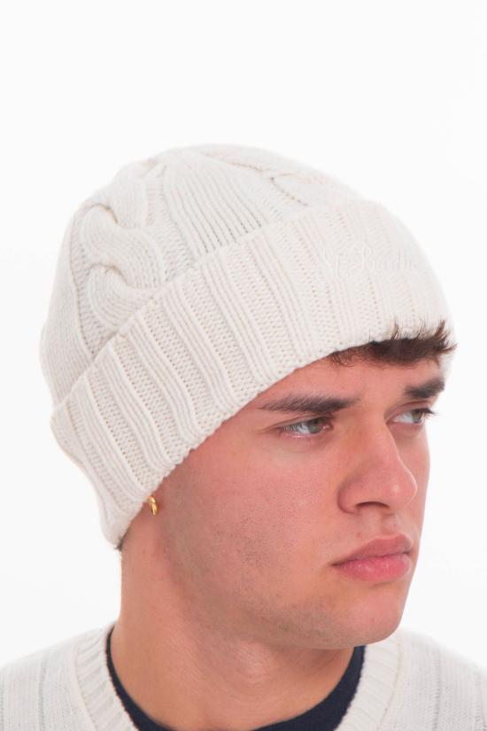 25FW 세인트바쓰 비니 CANN002 TEX001 10 White - MC2 SAINT BARTH