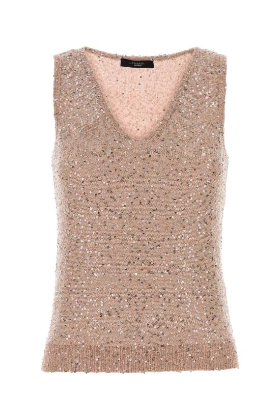 25FW 위켄드막스마라 스웨터 2525366141600 001 Pink