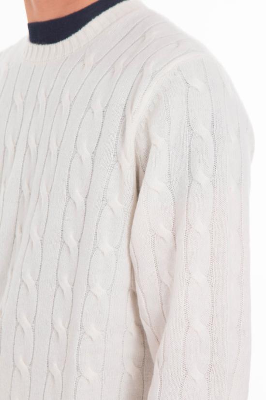 25FW 세인트바쓰 스웨터 REGE007 TEX0001 10 White - MC2 SAINT BARTH