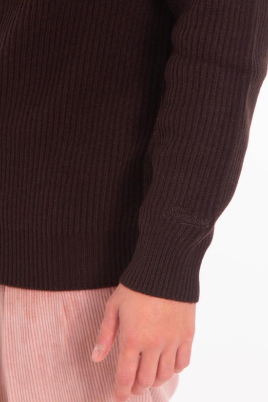 25FW 세인트바쓰 후드 티셔츠 PST001 00029I 18H Brown - MC2 SAINT BARTH