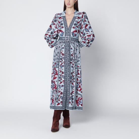 26SS 팜 리오 롱 원피스 344002CO Blue