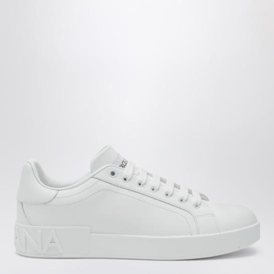 26SS 돌체앤가바나 카프스킨 포르토피노 스니커즈 CK1544A1065 White