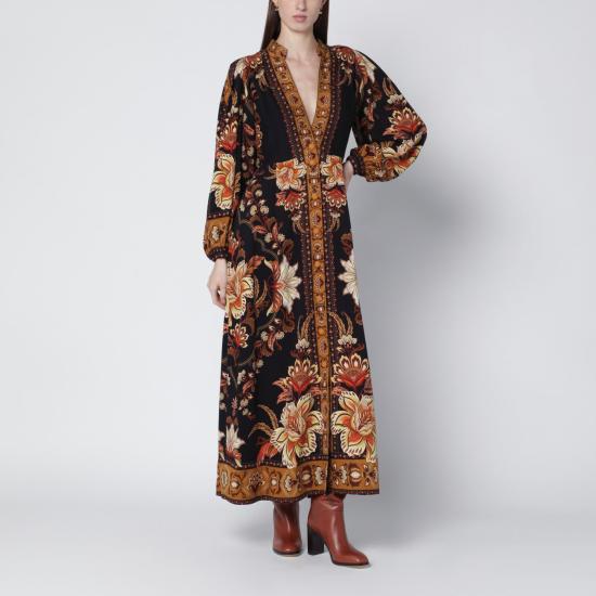 26SS 팜 리오 롱 원피스 344143CO Black