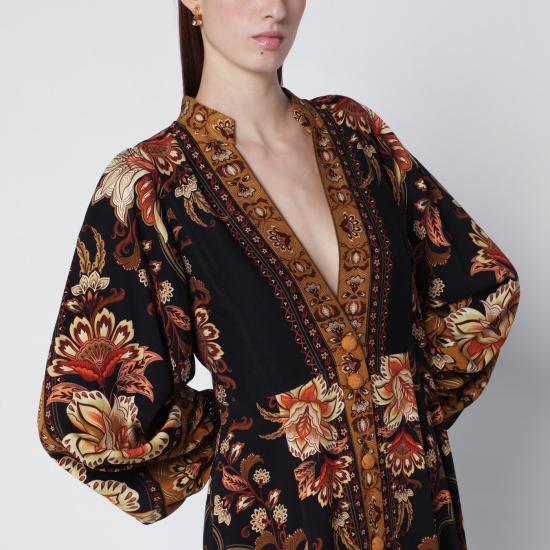 26SS 팜 리오 롱 원피스 344143CO Black - FARM RIO