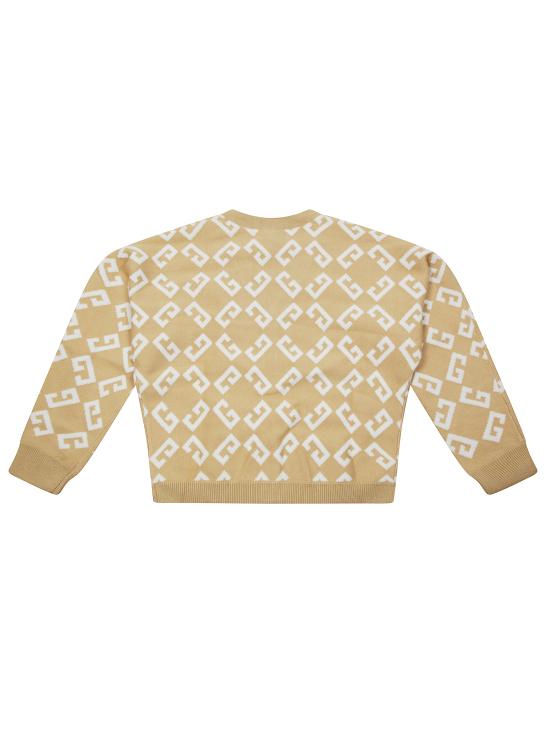 25FW [키즈] 지방시 가디건 H30996 20P SABBIA BEIGE - GIVENCHY