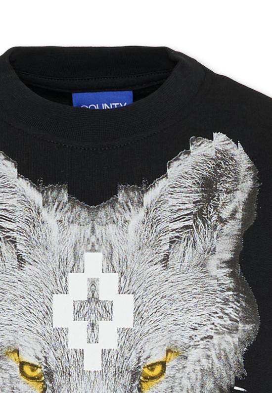 25FW [키즈] 컨트리 오브 밀란 니트/스웻셔츠 F5CMJBSW075 110 BLACK - COUNTY OF MILAN