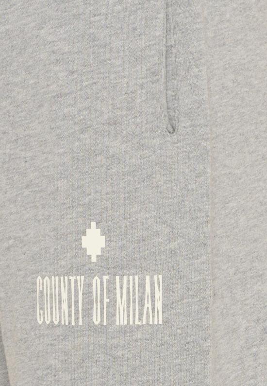 25FW [키즈] 컨트리 오브 밀란 트레이닝/조거 팬츠 F5CMJBFP044 101 GREY - COUNTY OF MILAN