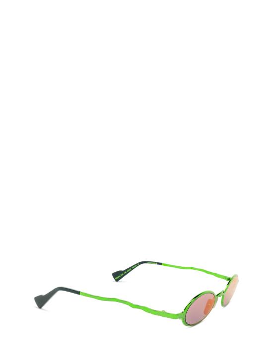 26FW 쿠보라움 선글라스 Z24 SUN HB METALLIC ACID GREEN - KUBORAUM