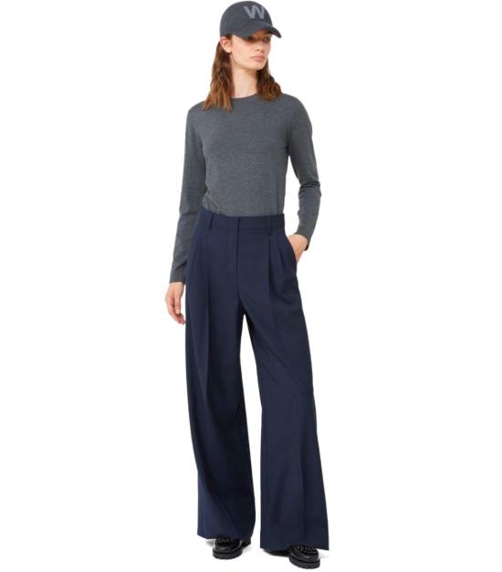 25FW 위켄드막스마라 스웨터 2525366082600 005 S Grey - WEEKEND MAX MARA