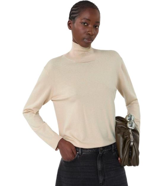 25FW 위켄드막스마라 터틀넥 2525366012600 002 S Beige - WEEKEND MAX MARA