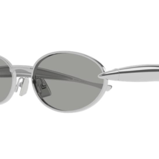 25FW 보테가베네타 선글라스 BV1386S 007 SILVER SILVER GREY - BOTTEGA VENETA