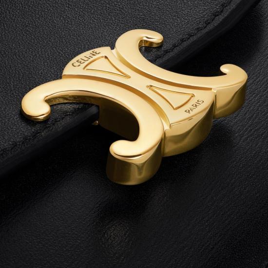 25FW 셀린느 명함지갑 10P073DPV38NO BLACK DOM - CELINE