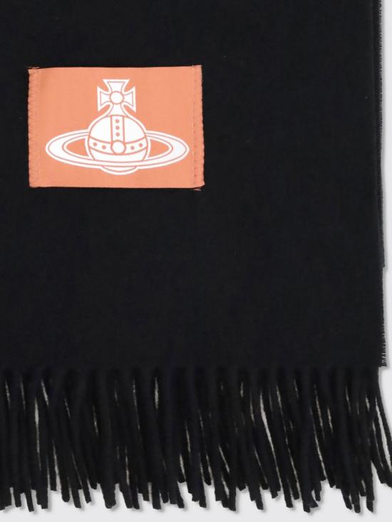 25FW 비비안웨스트우드 머플러/스카프 8103013JW01BKN401 BLACK DOM - VIVIENNE WESTWOOD