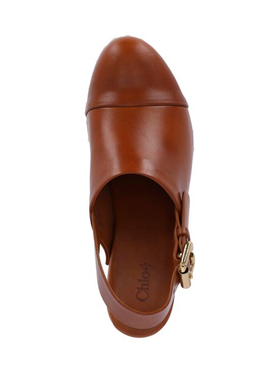 26SS 끌로에 뮬/슬리퍼 C25U10VLT 27T Brown - CHLOE