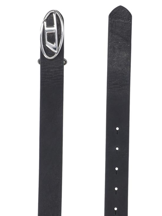 26SS 디젤 가죽 벨트 X09813 PR271 T8013 Black - DIESEL