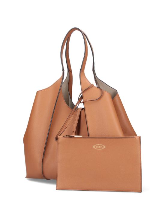 26SS 토즈 T 타임리스 미니 쇼핑백 XBWTSBA0300Q8E S410 Brown - TODS