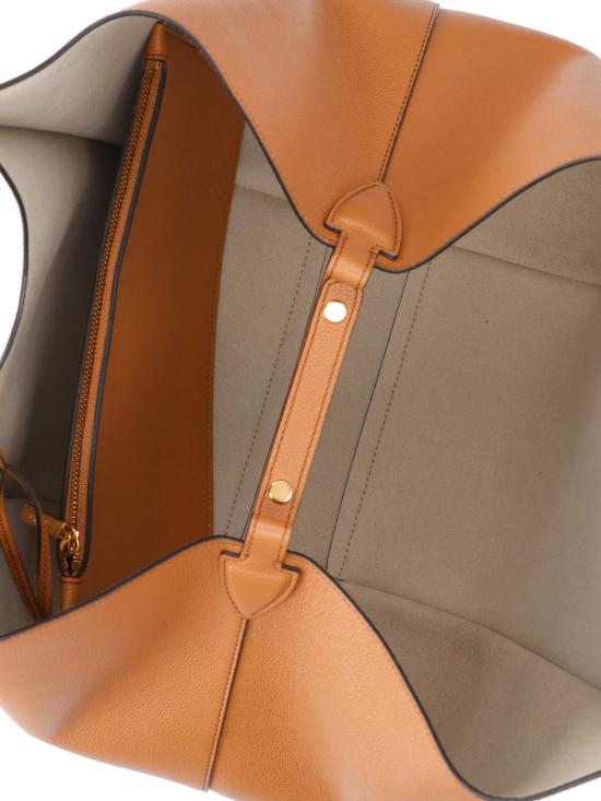 26SS 토즈 T 타임리스 미니 쇼핑백 XBWTSBA0300Q8E S410 Brown - TODS