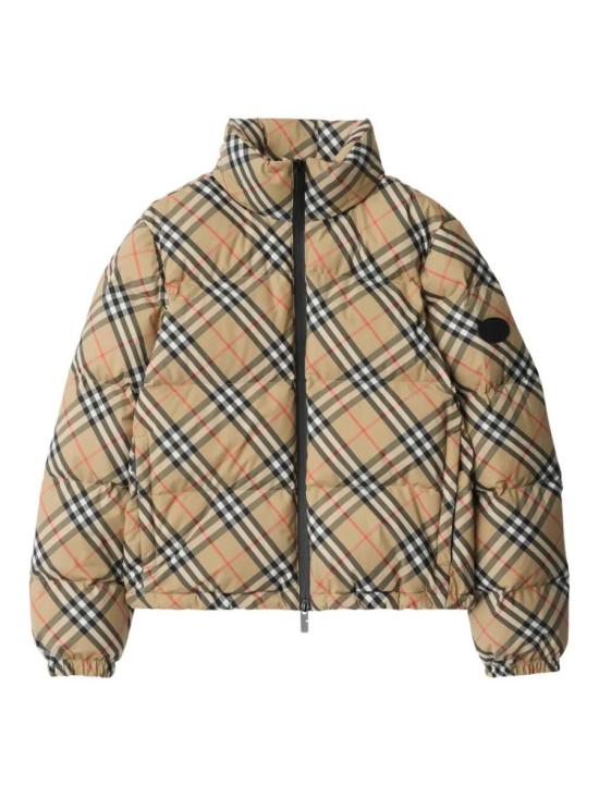 26FW 버버리 체크 다운 패딩 8110249 SAND BEIGE DOM