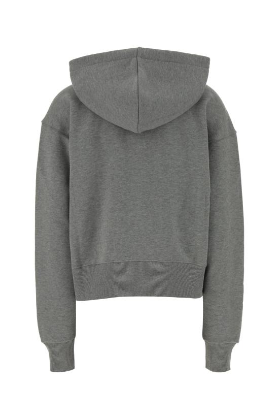 25FW 셀린느 후드 티셔츠 RY0KI345F09SH GREY MELANGE NAVY DOM - CELINE