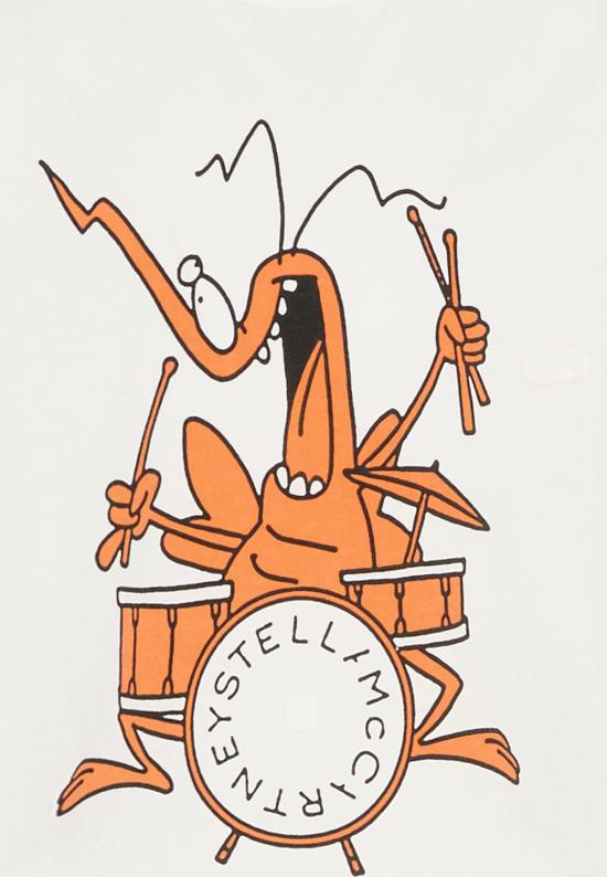 26SS [키즈] 스텔라 맥카트니 티셔츠 TY8P31 Z0434 101 IVORY - STELLA MCCARTNEY