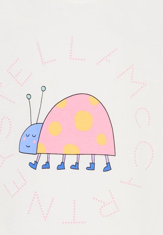 26SS [키즈] 스텔라 맥카트니 티셔츠 TY8A01 Z0434 101 IVORY - STELLA MCCARTNEY