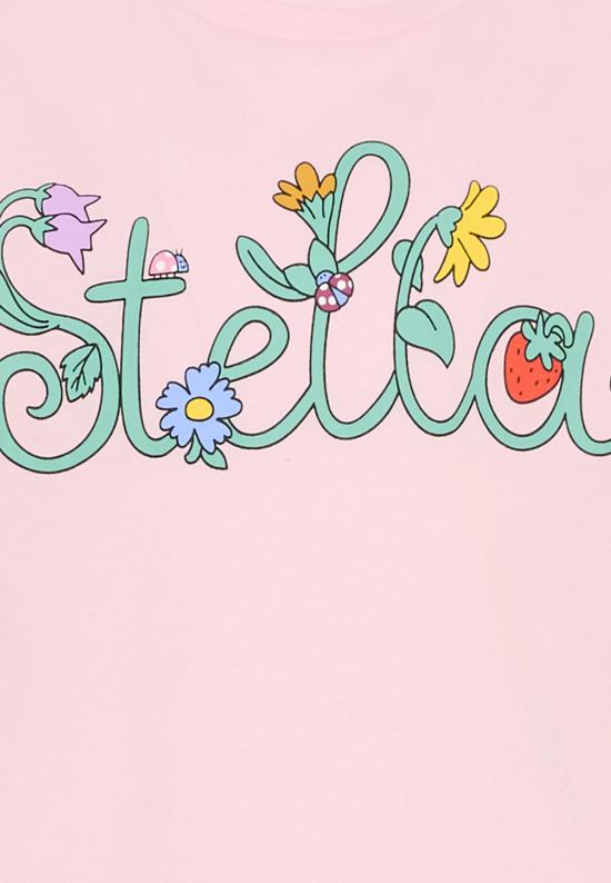 26SS [키즈] 스텔라 맥카트니 티셔츠 TY8A31 Z0434 51R PINK - STELLA MCCARTNEY