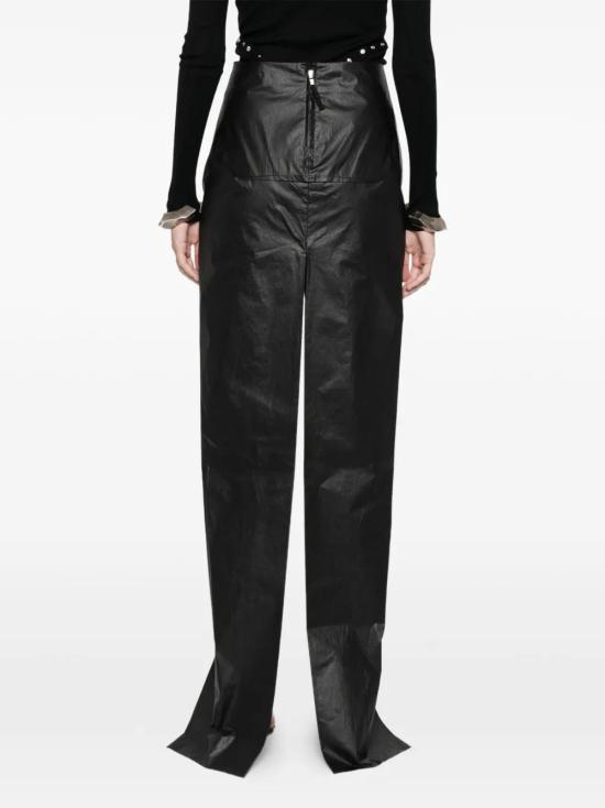 25FW 릭 오웬스 롱 스커트 RO02E4387PCT BLACK - RICK OWENS