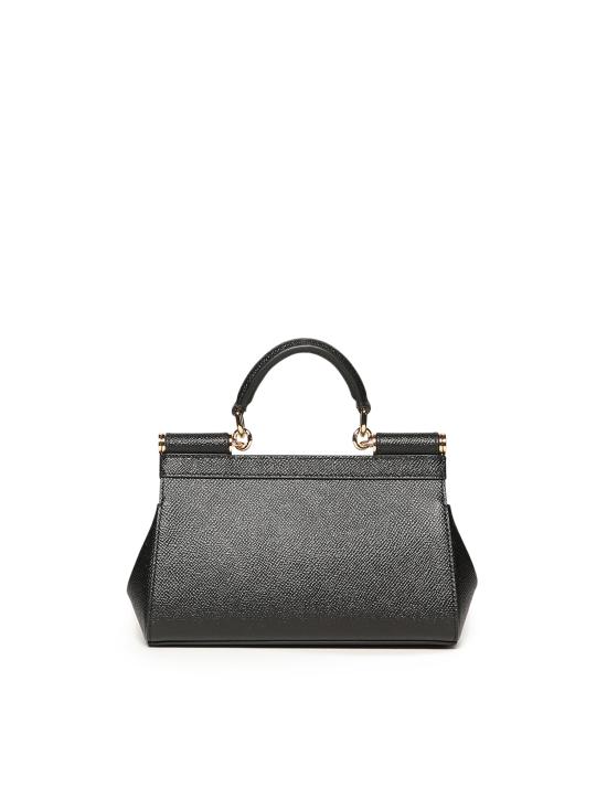 25FW 돌체앤가바나 SICILY 시실리 스몰 핸드백 BB7116 B100180999 Black - DOLCE & GABBANA