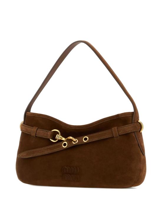  미우미우 숄더백 5BC182 2CSS F0003 DARK BROWN DOM - MIU MIU