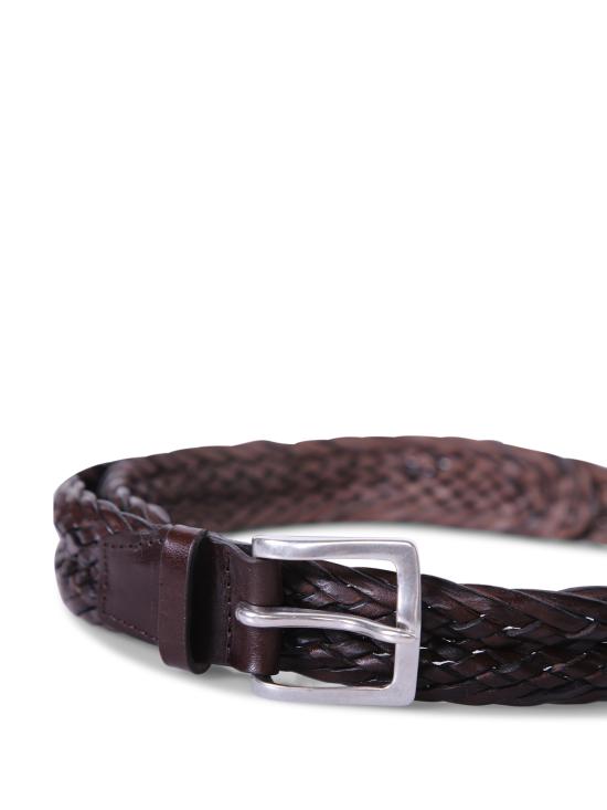 26SS 오르치아니 가죽 벨트 U08259 MAS TMO Brown - ORCIANI