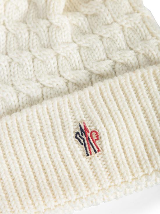 26FW 몽클레어 비니 3B00012 0402A 034 White - MONCLER