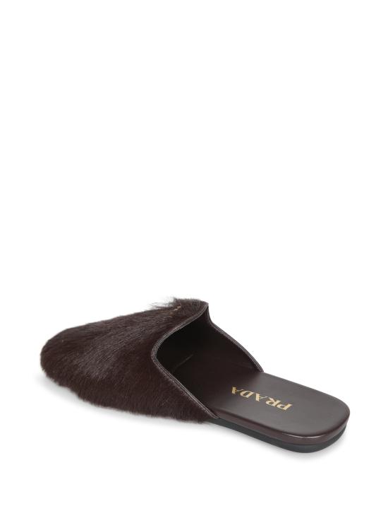 26FW 프라다 뮬/슬리퍼 1S008O 2HIO F0324 Brown - PRADA