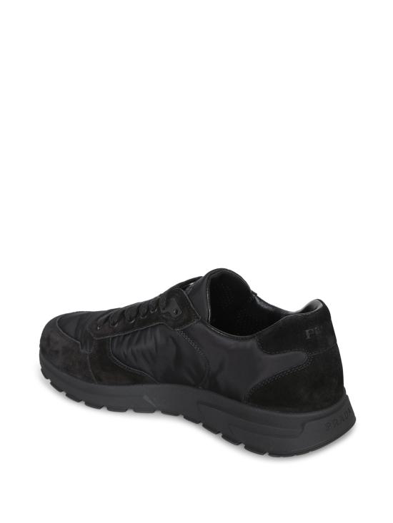 26FW 프라다 프락스 2.0 리나일론 앤 스웨이드 스니커즈 2EE436 D7C F0002 Black - PRADA