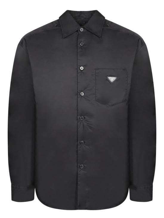 26FW 프라다 긴팔 셔츠 SC823M 1WQ9 F0002 Black