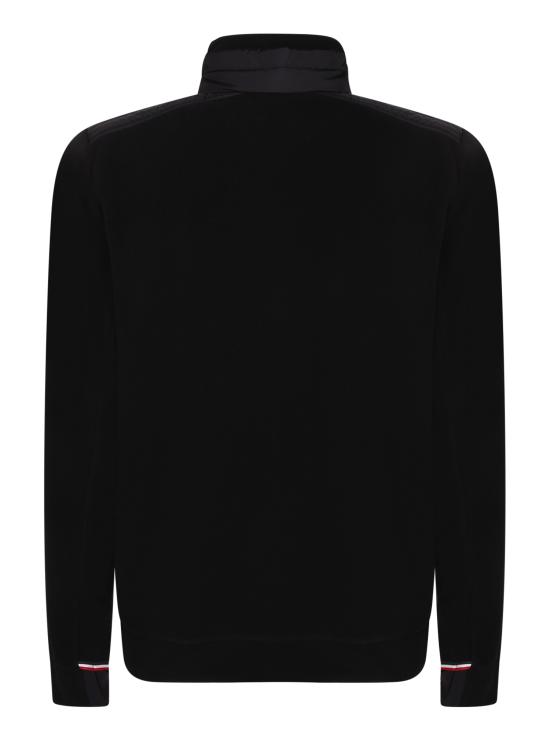 26FW 몽클레어 패딩 플리스 가디건 8G00024 80093 999 Black - MONCLER