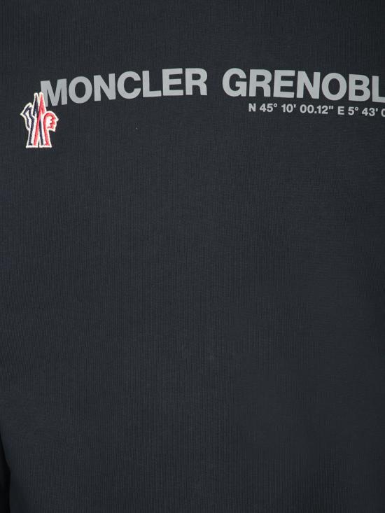 26FW 몽클레어 긴팔 티셔츠 8G00017 80451 740 Black - MONCLER