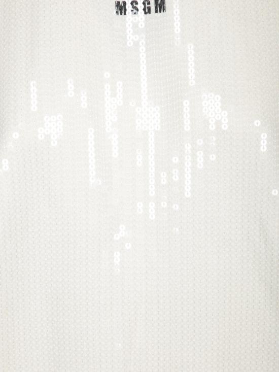 26FW 엠에스지엠 긴팔 티셔츠 3941MDM104 257572 02 White - MSGM