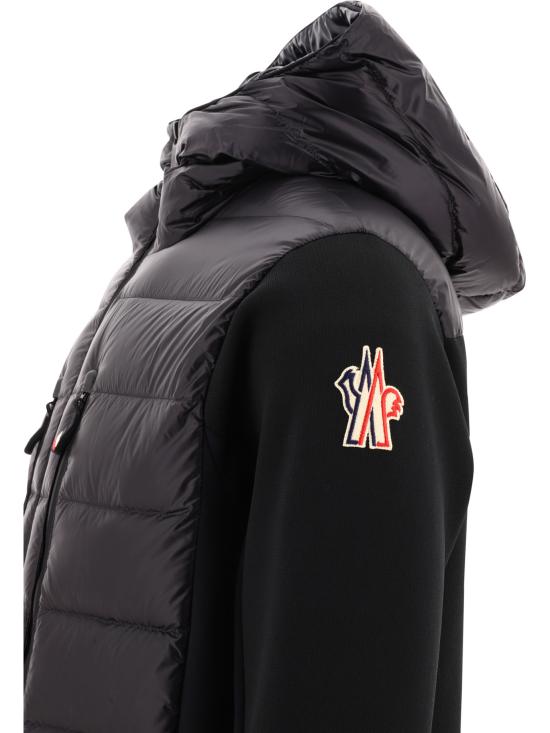 25FW 몽클레어 후드 티셔츠 9B00008C9043999 BLACK DOM - MONCLER