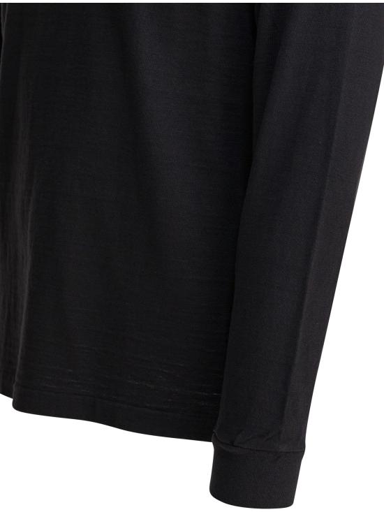 25FW 휴먼메이드 긴팔 티셔츠 HM30CS025BLACK DOM - HUMANMADE