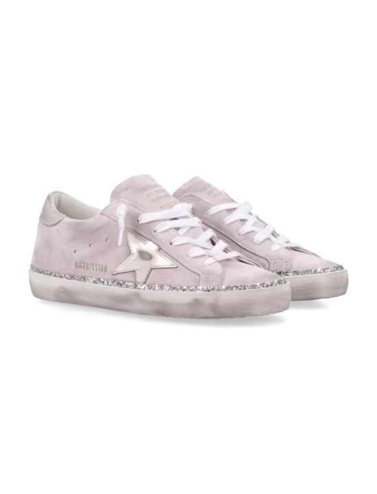 25FW 골든구스 슈퍼스타 스니커즈 GWF00857F00746925776 PINK PLATINUM DOM - GOLDEN GOOSE