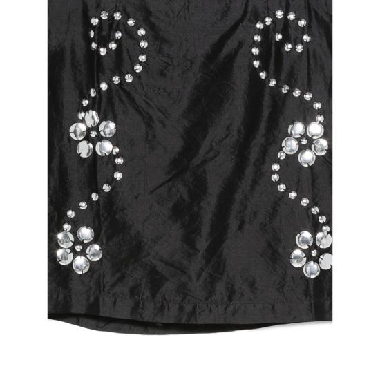 25FW 기마구아스 미디 스커트 CLAUDESTUDSMINISKIRTBLACK DOM - GIMAGUAS