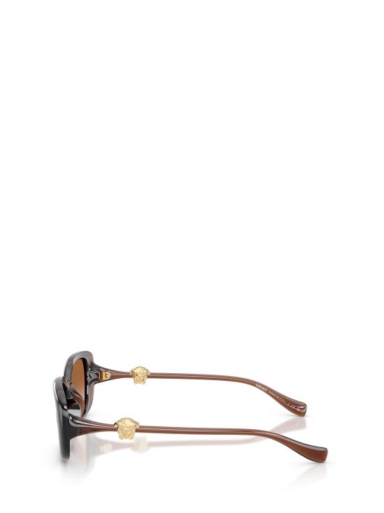 26FW 베르사체 선글라스 VE4504D 533213 TRANSPARENT BROWN - VERSACE