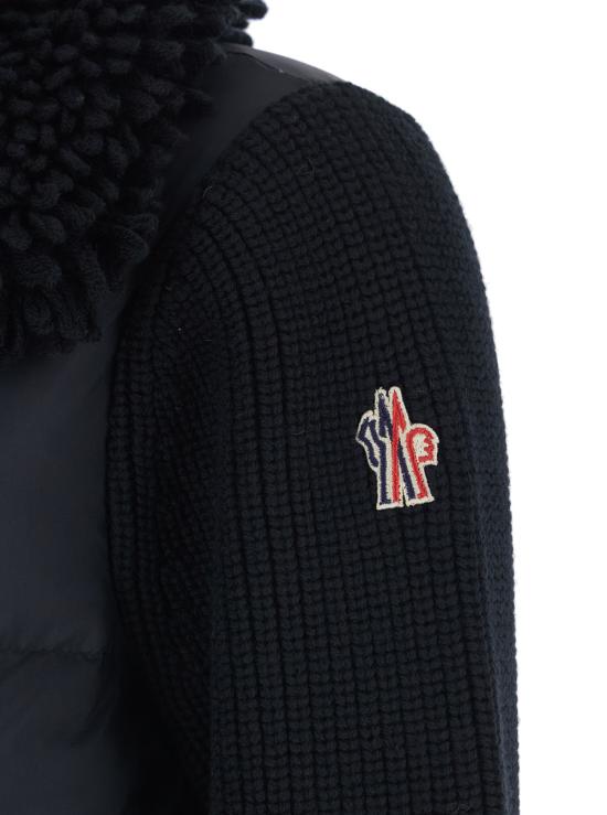 25FW 몽클레어 후드 티셔츠 9B00004M1131999 BLACK DOM - MONCLER