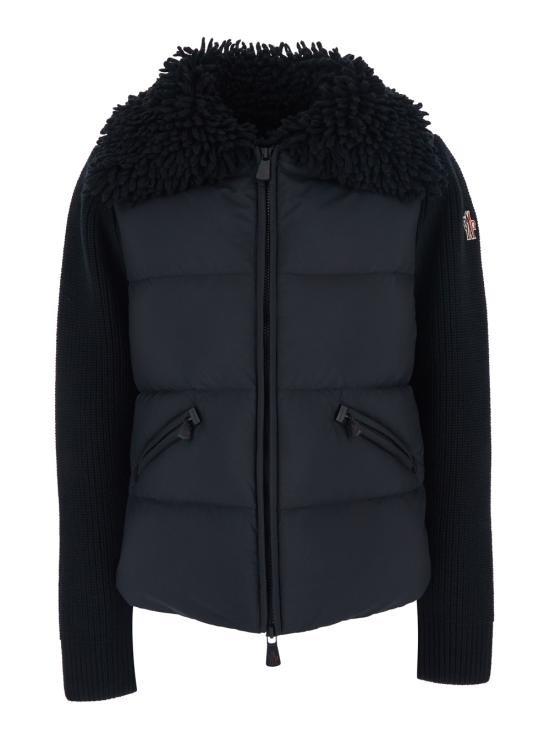 25FW 몽클레어 후드 티셔츠 9B00004M1131999 BLACK DOM