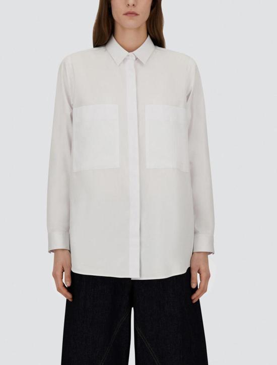 25FW 에르노 셔츠 CM000030D132771000 WHITE - HERNO