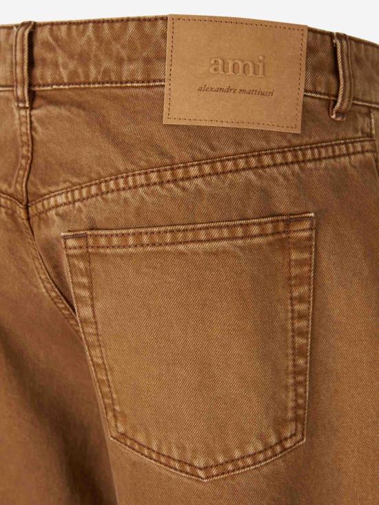 25FW 아미 데님 팬츠 H25HTR450 DE0112 216HAZELNUT DENIM BLUE - AMI