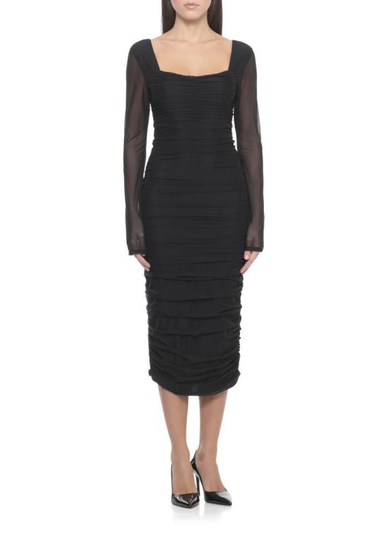 25FW 마 데 마가리타스 원피스 MMABW01350PTTN0045NERO Black - MAR DE MARGARITAS