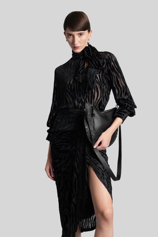 25FW 이자벨마랑 긴팔 티셔츠 430283 HT0740FC C4J24I Black - ISABEL MARANT